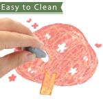 Large Grey Kneaded Erasers for Artists (8 Pack)