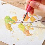 50 Sheets A5 Watercolor Paper, 300gsm 140lb