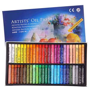 50 Color Oil Pastel Set for Artists and Kids