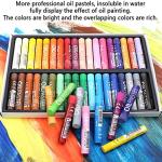 50 Color Oil Pastel Set for Artists and Kids