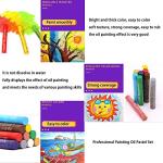 50 Color Oil Pastel Set for Artists and Kids