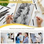 MARTCOLOR 20-Piece Drawing Pencil Set