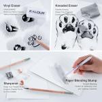 KALOUR 18-Piece Sketch Pencil Set for Artists