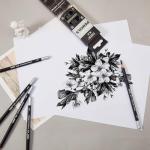 Geyoga 36-Piece Charcoal Pencil Set for Artists