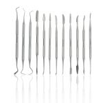 CYNAMED Stainless Steel Spatula Sculpting Tool Set
