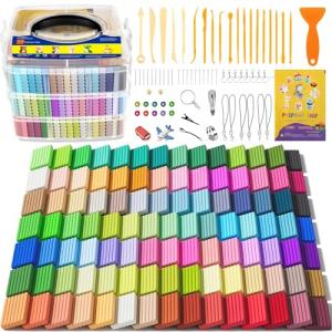 102 Colors of Oven Bake Polymer Clay Set