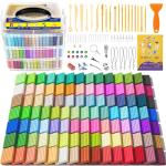 102 Colors of Oven Bake Polymer Clay Set