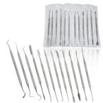 CYNAMED Stainless Steel Spatula Sculpting Tool Set