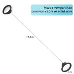 Black Handle Clay Wire Cutter Tool for Pottery