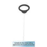 Black Handle Clay Wire Cutter Tool for Pottery