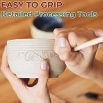 Jetmore 6 Pack Clay Tools for Sculpting & Molding