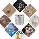 Anezus 12-Gauge Bendable Aluminum Wire - 100 Feet