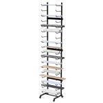 Large 18-Tier Art Drying Rack with Wheels
