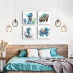 Colorful Coastal Beach Wall Art for Kids