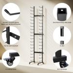 Large 18-Tier Art Drying Rack with Wheels