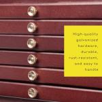 MEEDEN Portable Wood Artist Supply Storage Box