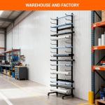 Large 18-Tier Art Drying Rack with Wheels