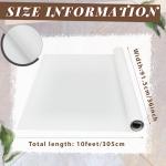 Kinlop 36" x 10' Double Primed Cotton Canvas Roll