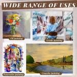 Kinlop 36" x 10' Double Primed Cotton Canvas Roll