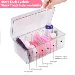 Acrylic Lash Extension Organizer for Home Use