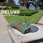 Waxed Canvas Paint Brush Holder for Artists