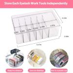 Acrylic Lash Extension Organizer for Home Use