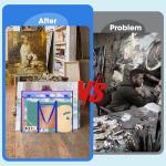 ZKOO Extra-Large Bulletin Board Storage Bag