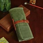 Waxed Canvas Paint Brush Holder for Artists