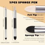 Haojiaho 9pcs Blending Stump Set for Artists