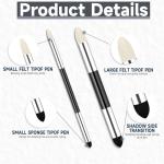 Dual Tip Blending Sponge Pen for Artists