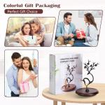 Antlers Jewelry Organizer Stand with Wooden Tray