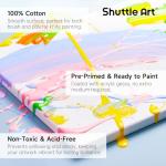 Shuttle Art 12-Pack 11x14 Inch Stretched Canvas