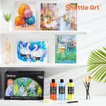 24 Color Acrylic Paint Set for Artists and Kids