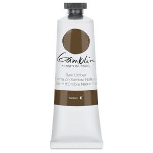 Gamblin Raw Umber Artist's Oil Color 37 ml