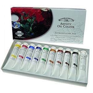 Winsor & Newton Oil Colour Paint Set - 10 Tubes