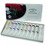 Winsor & Newton Oil Colour Paint Set - 10 Tubes