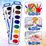 FUMILE Watercolor Paint Set - 8 Colors, 5 Pack
