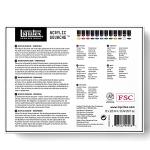 Liquitex Acrylic Gouache Paint Essentials Set, 12 x 22ml