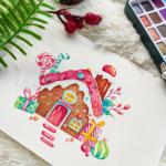 Artecho 50 Color Watercolor Paint Set with Brushes