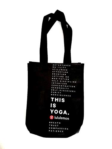 Lululemon Black Small Yoga Tote Bag