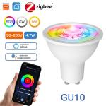 MOES ZigBee WiFi Smart LED Bulbs RGB Dimmable