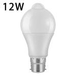 LED PIR Motion Sensor Light Bulbs - 7W to 15W