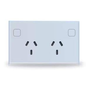 CNSKOU Zigbee Smart Double Power Point - White/Black