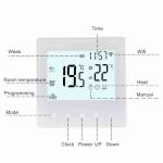 Tuya WiFi Bluetooth Thermostat for Underfloor Heating