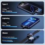 60W Fast Charging Cable for Apple Watch & iPhone