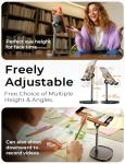 LISEN Adjustable Phone Stand for Desk and Gaming
