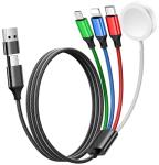Renmou 4-in-1 Apple Watch Charger Cable 5FT