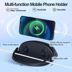 Loncaster Silicone Car Phone Holder for Smartphones