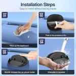 Loncaster Silicone Car Phone Holder for Smartphones