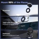 Magnetic Phone Holder for Car with 360° Rotation